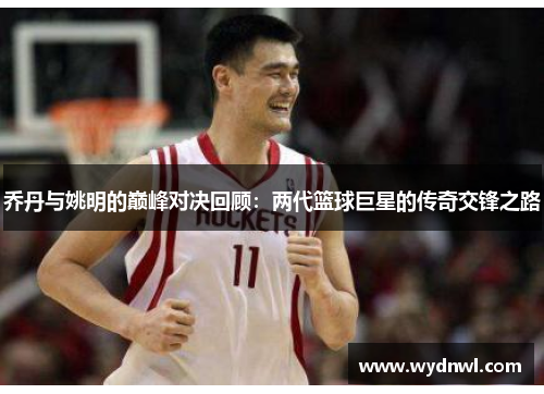 乔丹与姚明的巅峰对决回顾：两代篮球巨星的传奇交锋之路